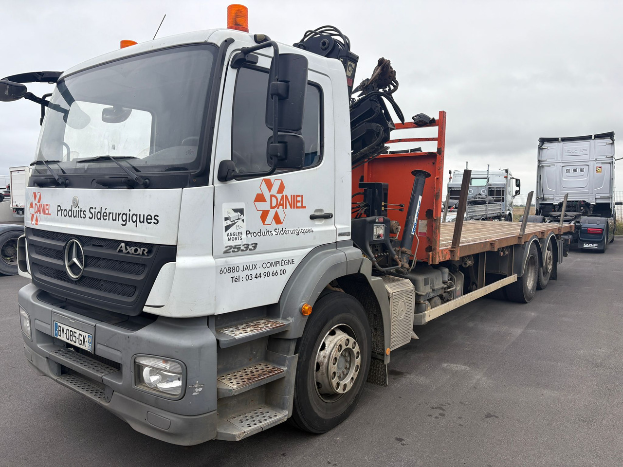 Mercedes Axor - Dropside/ Flatbed truck: picture 4 Mercedes Axor - Dropside/ Flatbed truck: picture 4