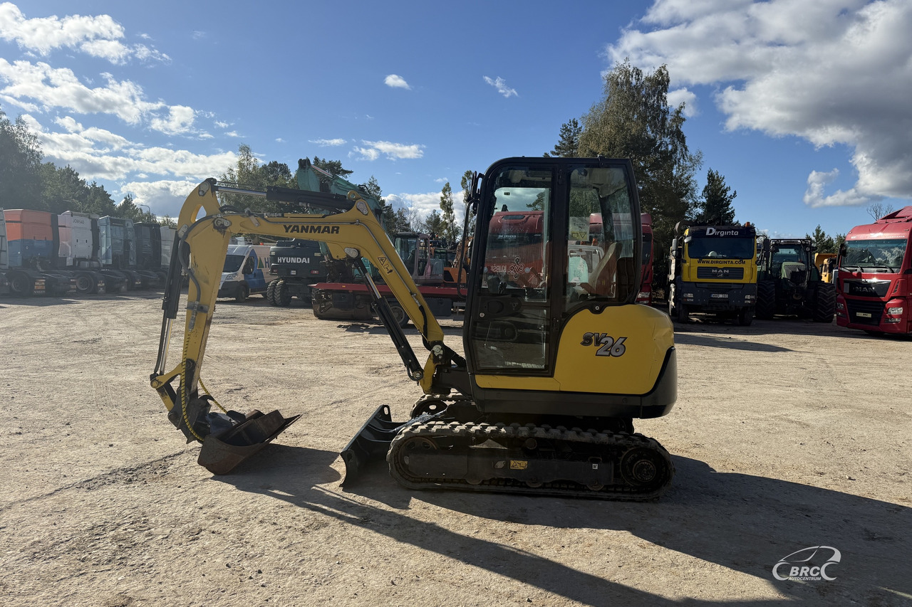 Yanmar SV26 - Mini excavator: picture 3 Yanmar SV26 - Mini excavator: picture 3
