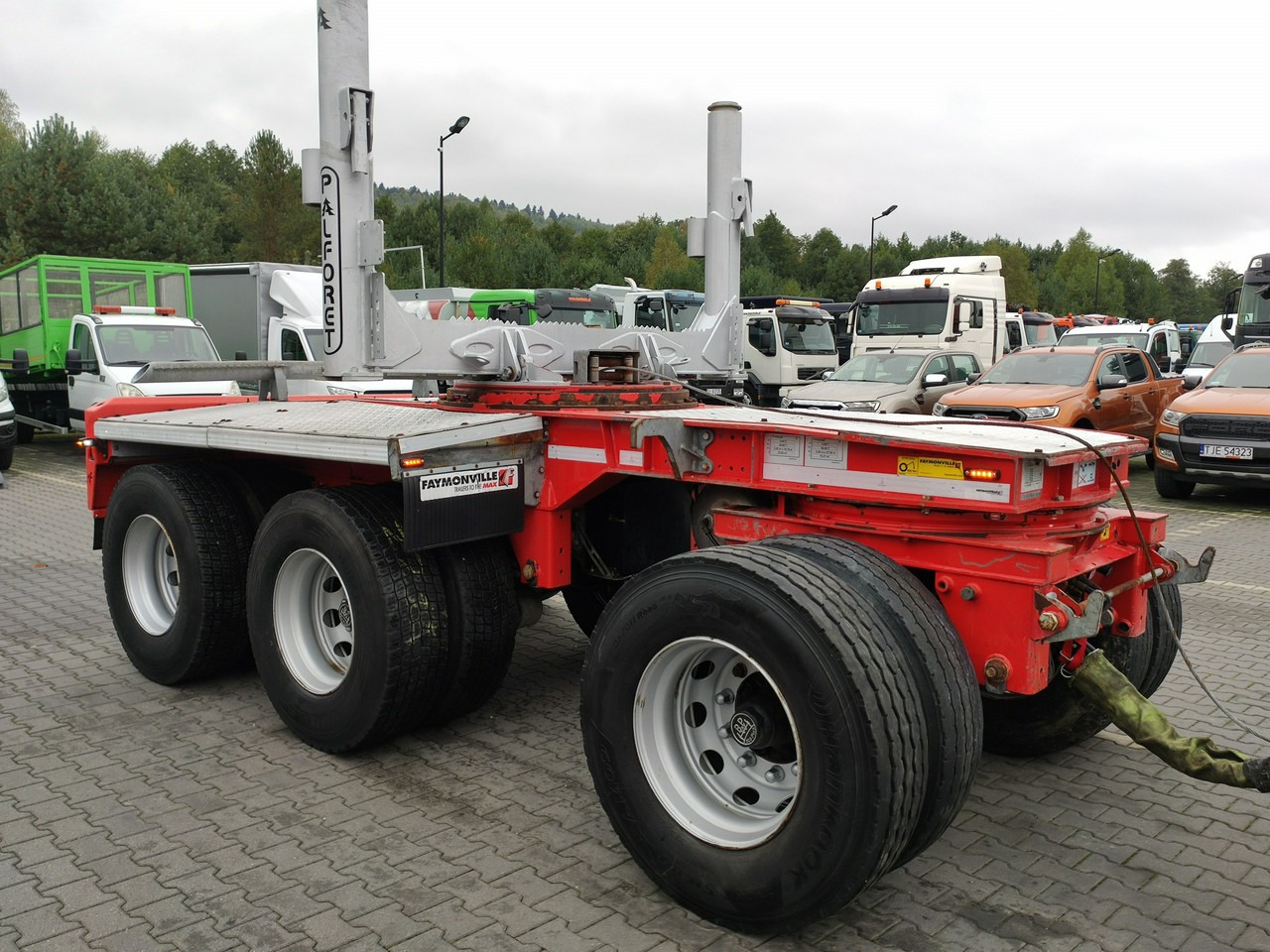 Logging trailer Faymonville Wózek 3-Osie FlexMAX 12T Do drzewa Do drewna Do Lasu 2019/2020r: picture 14