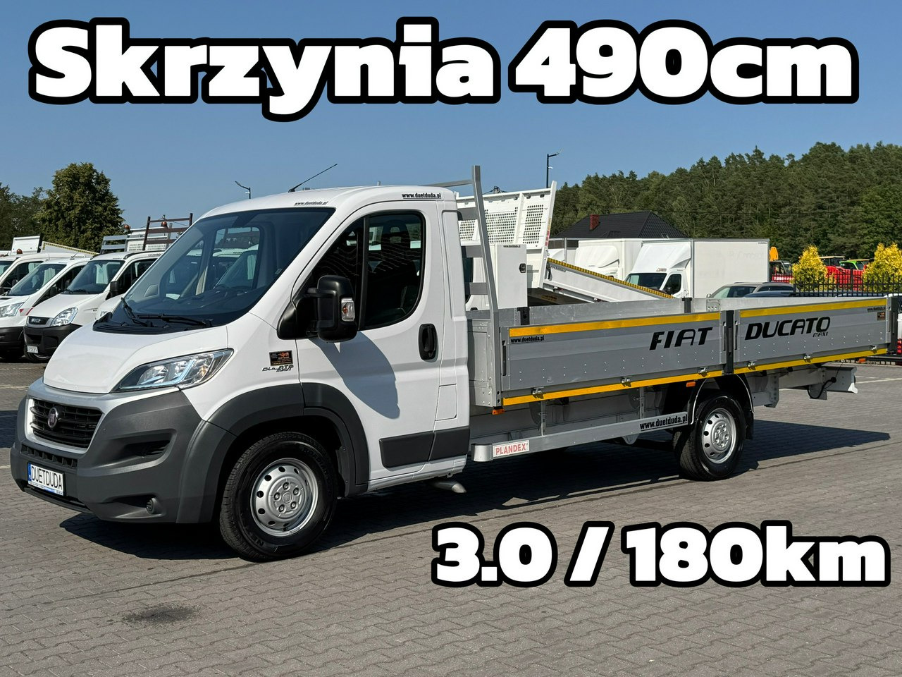 Fiat Ducato - Open body delivery van: picture 1 Fiat Ducato - Open body delivery van: picture 1