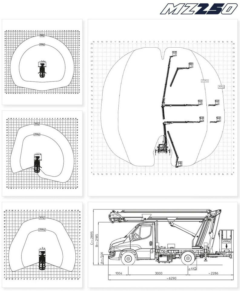 Truck mounted aerial platform Iveco Daily 35S14: picture 14 Truck mounted aerial platform Iveco Daily 35S14: picture 14