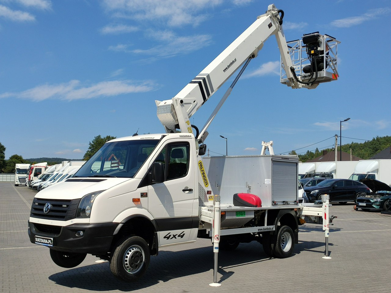 Iveco Volkswagen Crafter 4x4 Zwyżka 21m Palfinger P210BK JIP-Ogon udt - Truck mounted aerial platform: picture 5 Iveco Volkswagen Crafter 4x4 Zwyżka 21m Palfinger P210BK JIP-Ogon udt - Truck mounted aerial platform: picture 5