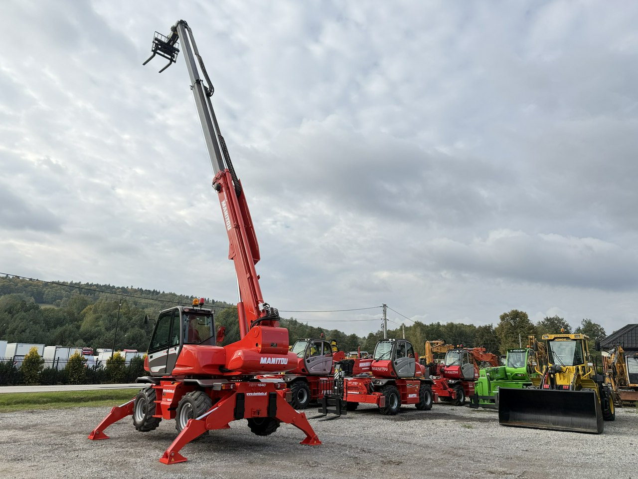 Telescopic handler Manitou MRT 1640 Easy ROTO Ładowarka Teleskopowa Obrotowa 1840 2150: picture 11