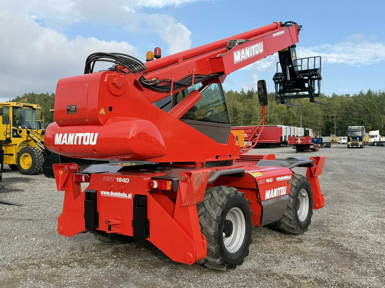 Telescopic handler Manitou MRT 1640 Easy ROTO Ładowarka Teleskopowa Obrotowa 1840 2150: picture 15