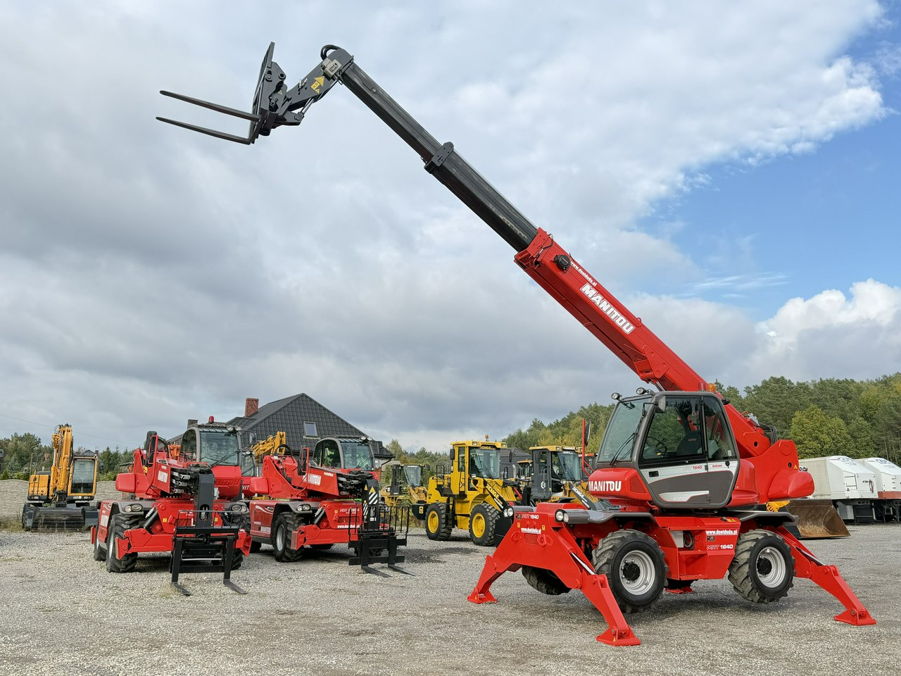 Manitou MRT 1640 Easy ROTO Ładowarka Teleskopowa Obrotowa 1840 2150 - Telescopic handler: picture 1 Manitou MRT 1640 Easy ROTO Ładowarka Teleskopowa Obrotowa 1840 2150 - Telescopic handler: picture 1