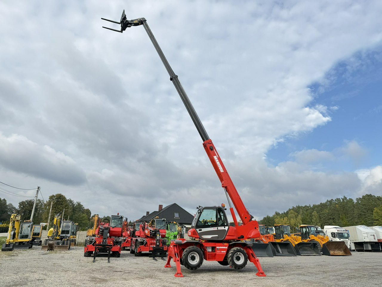 Telescopic handler Manitou MRT 1640 Easy ROTO Ładowarka Teleskopowa Obrotowa 1840 2150: picture 7