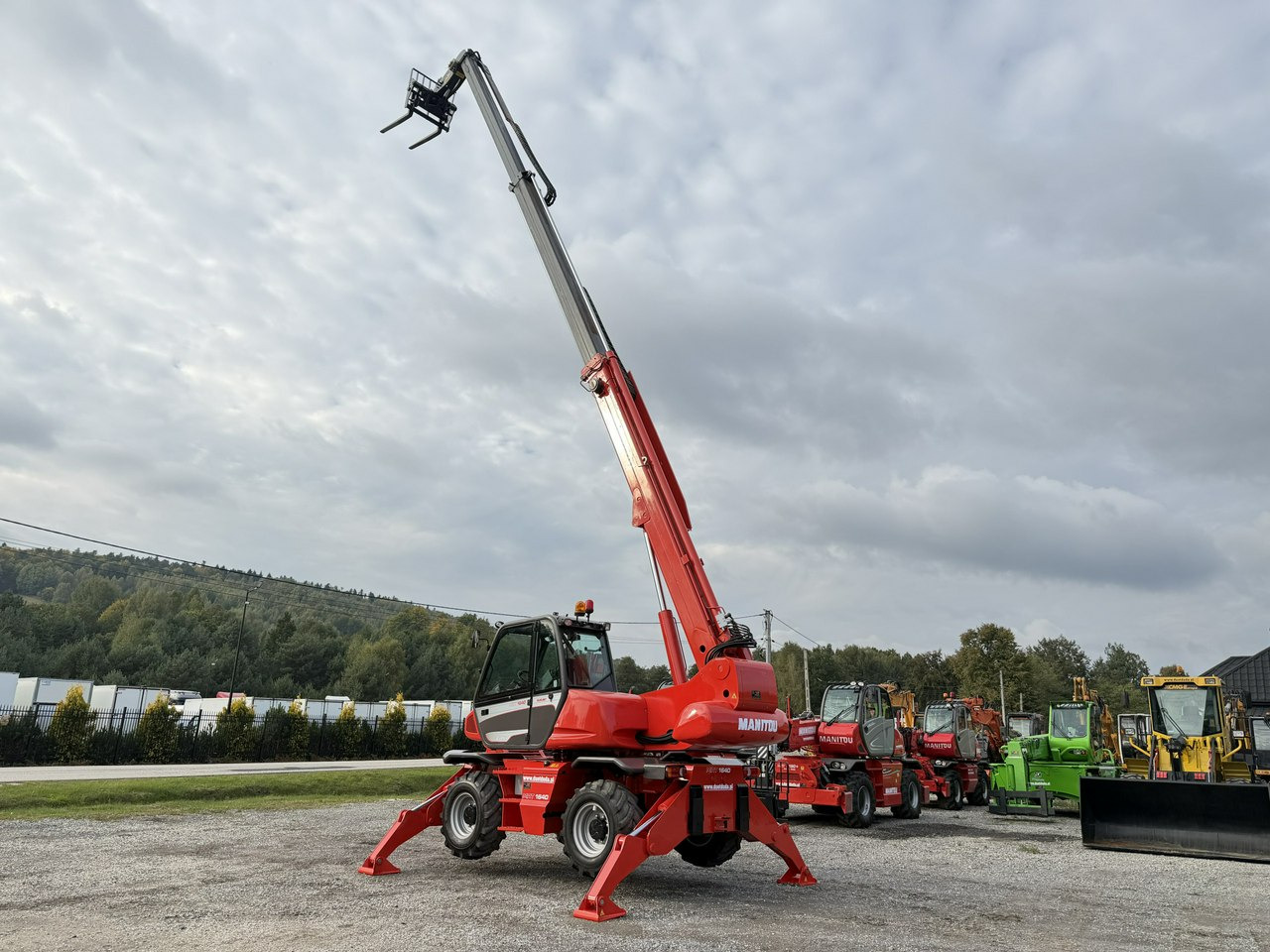 Telescopic handler Manitou MRT 1640 Easy ROTO Ładowarka Teleskopowa Obrotowa 1840 2150: picture 9