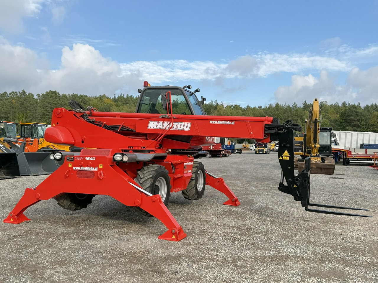 Telescopic handler Manitou MRT 1640 Easy ROTO Ładowarka Teleskopowa Obrotowa 1840 2150: picture 8