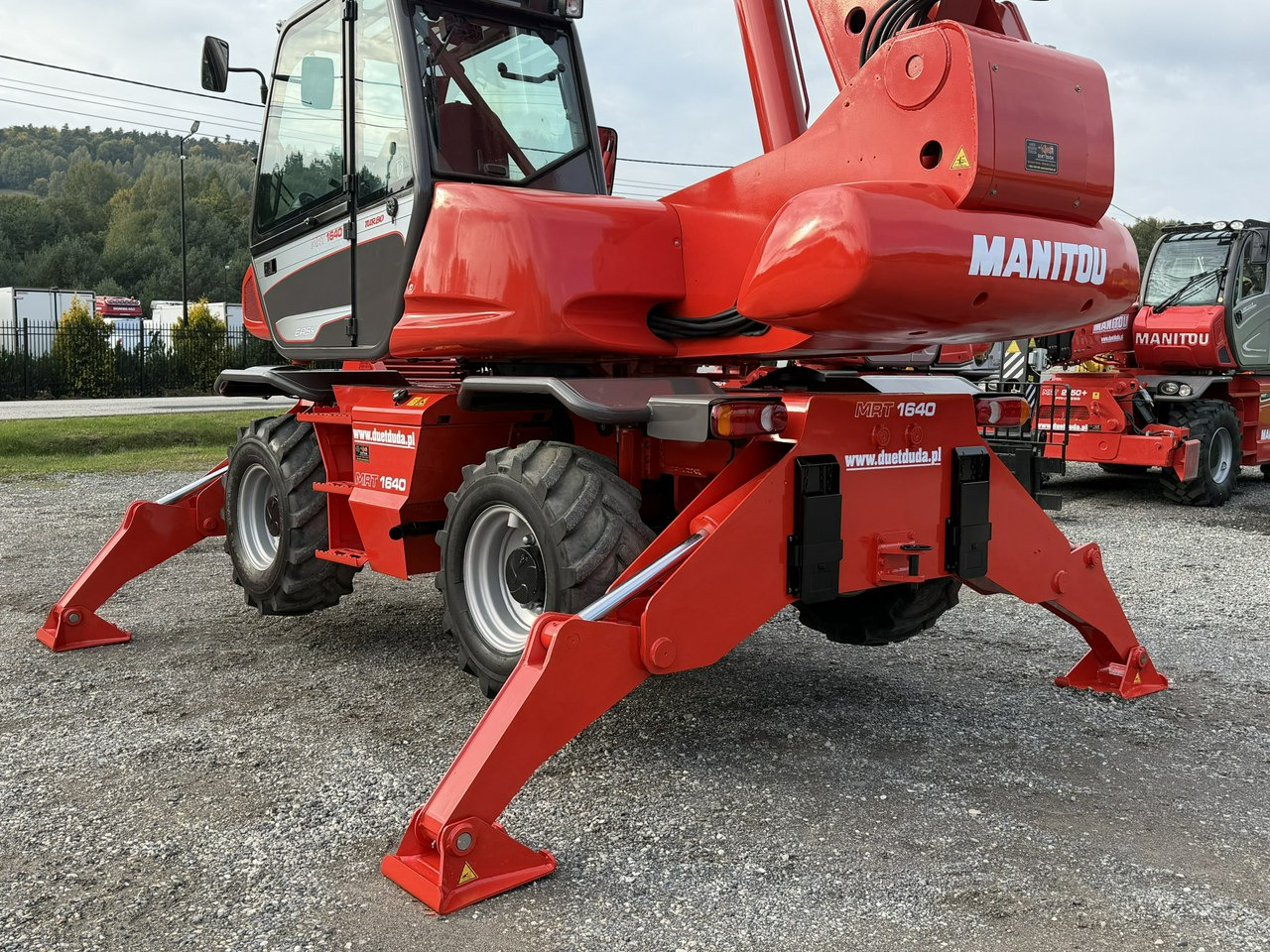 Telescopic handler Manitou MRT 1640 Easy ROTO Ładowarka Teleskopowa Obrotowa 1840 2150: picture 14