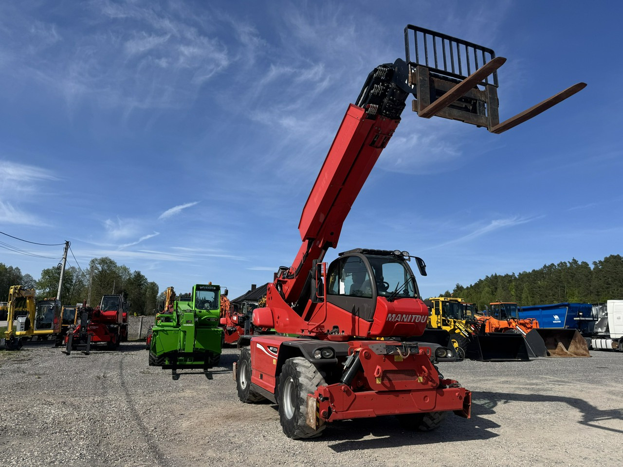 Manitou MRT 2150 + ROTO Ładowarka Teleskopowa Obrotowa 2550 - Telescopic handler: picture 5 Manitou MRT 2150 + ROTO Ładowarka Teleskopowa Obrotowa 2550 - Telescopic handler: picture 5