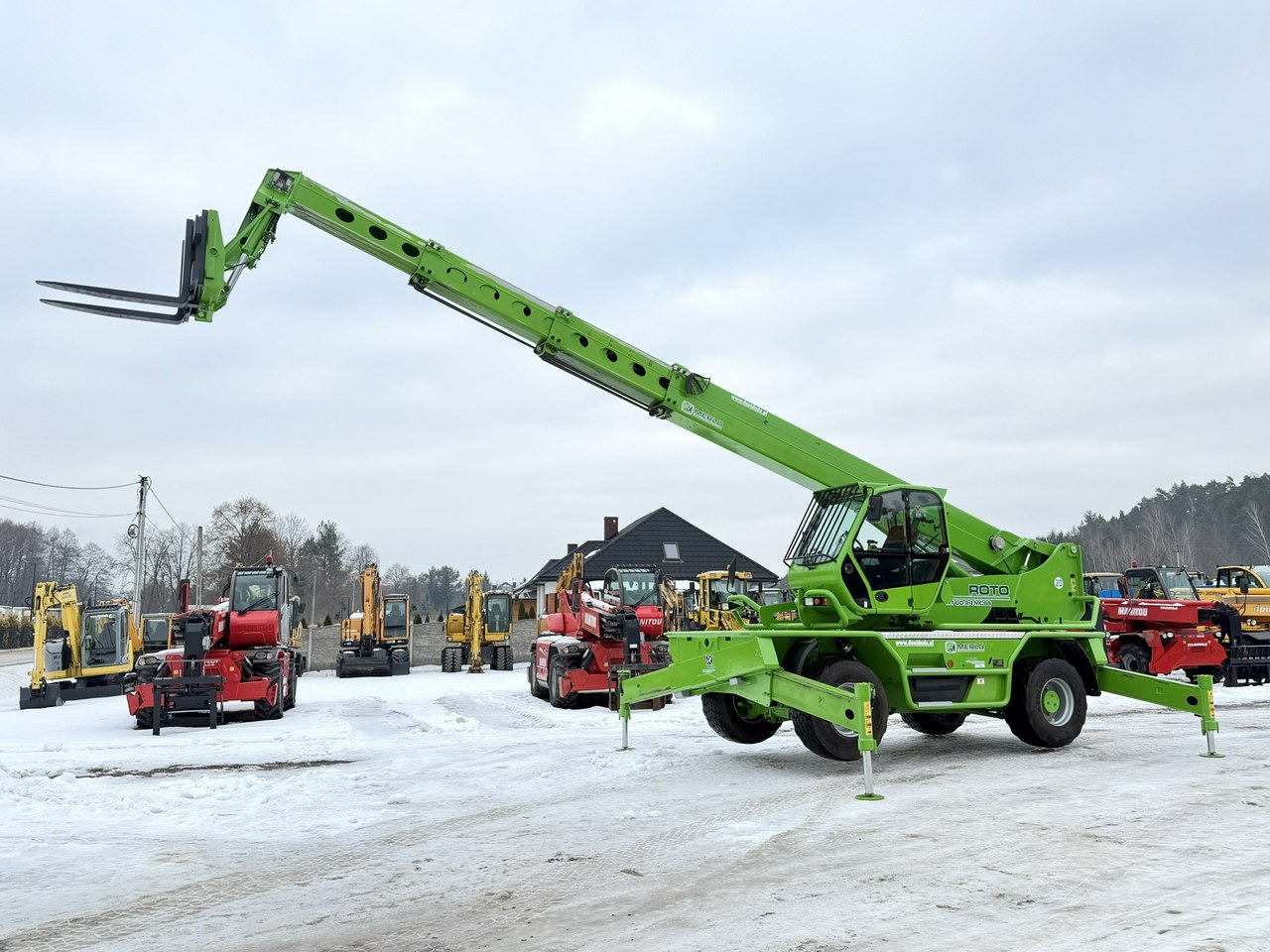 Merlo Roto RT 60.24 MCSS Ładowarka Teleskopowa Obrotowa - Telescopic handler: picture 1 Merlo Roto RT 60.24 MCSS Ładowarka Teleskopowa Obrotowa - Telescopic handler: picture 1