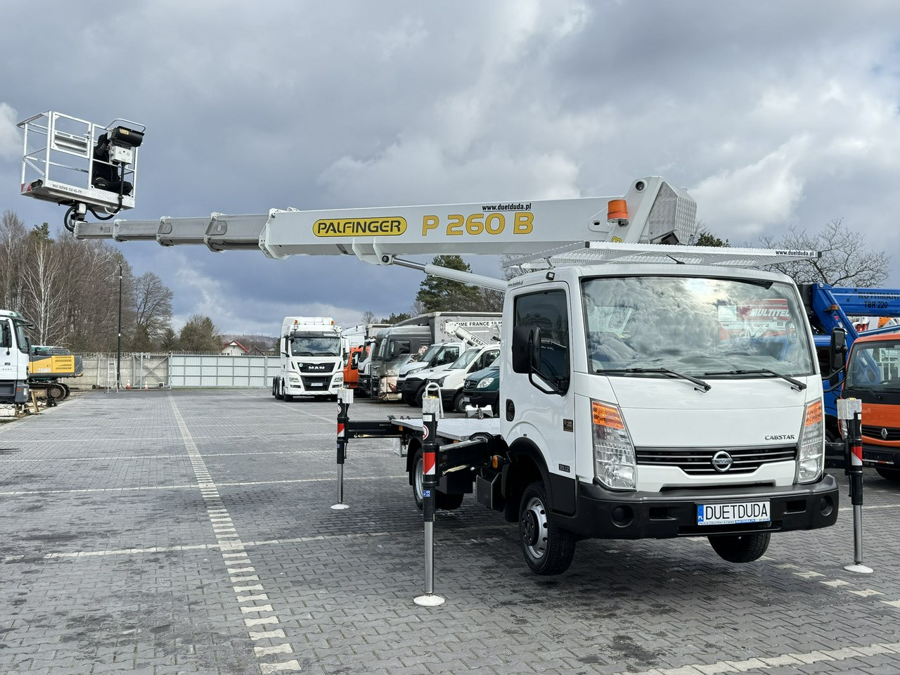 Nissan Cabstar - Truck mounted aerial platform: picture 2 Nissan Cabstar - Truck mounted aerial platform: picture 2
