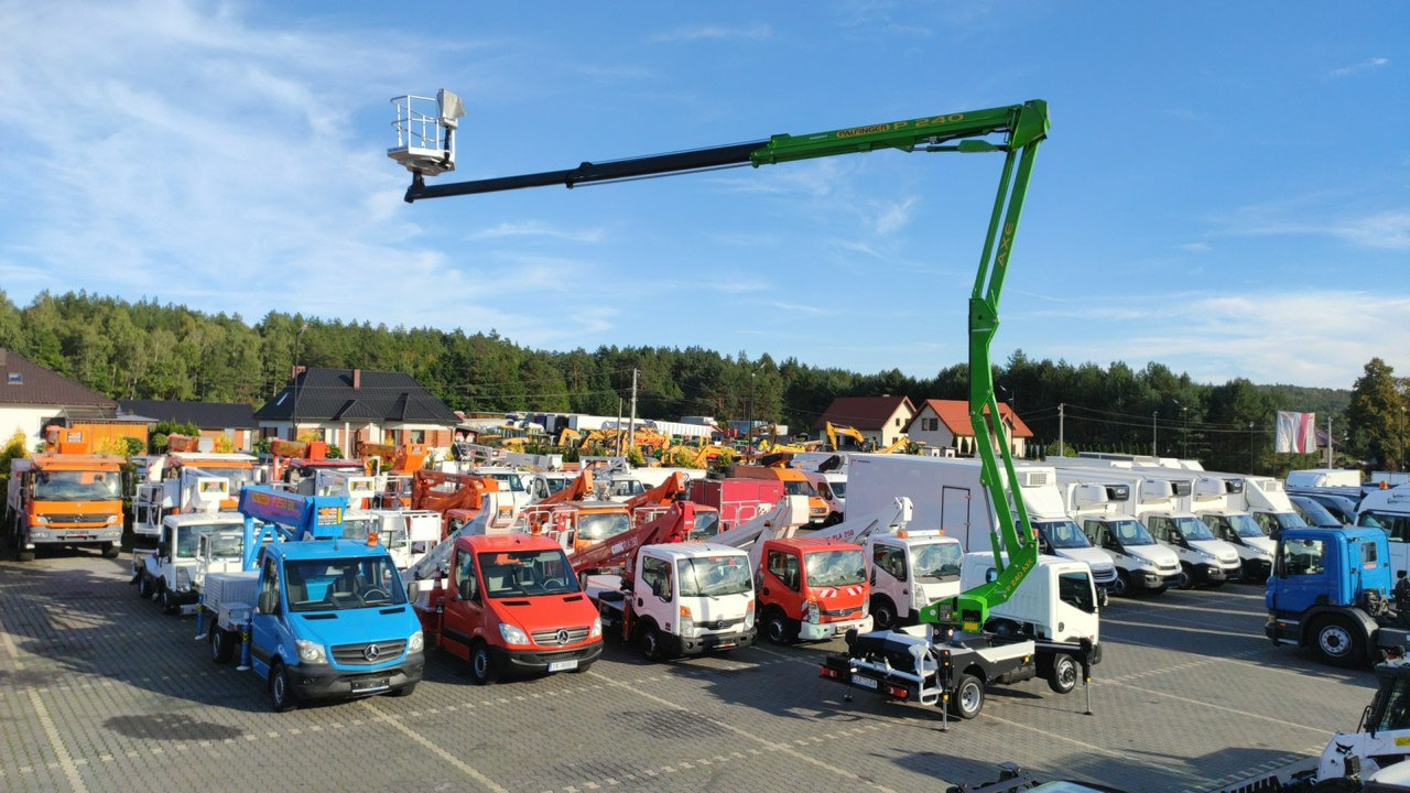 Nissan Cabstar Zwyżka Podmośnik Koszowy PALFINGER P240 AXE UDT - Truck mounted aerial platform: picture 3 Nissan Cabstar Zwyżka Podmośnik Koszowy PALFINGER P240 AXE UDT - Truck mounted aerial platform: picture 3
