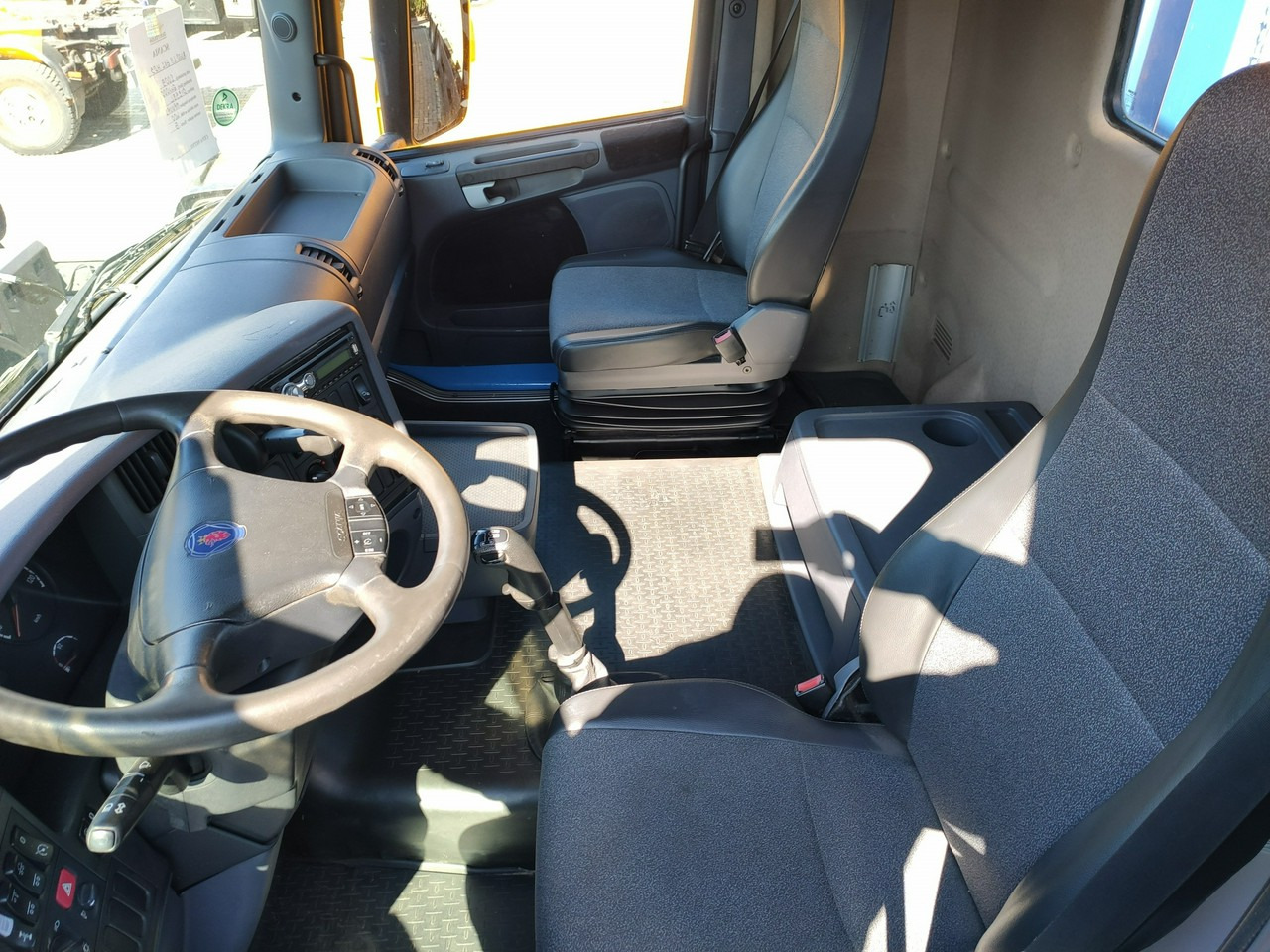 Dropside/ Flatbed truck, Crane truck Scania R 400 LB 6x2 HDS Budowlanka Widły Oś Skrętna Super Stan: picture 25 Dropside/ Flatbed truck, Crane truck Scania R 400 LB 6x2 HDS Budowlanka Widły Oś Skrętna Super Stan: picture 25