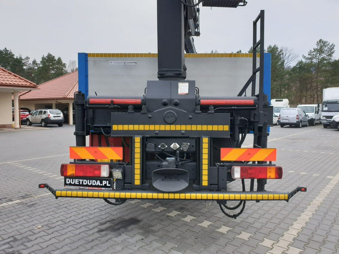 Dropside/ Flatbed truck, Crane truck Scania R 400 LB 6x2 HDS Budowlanka Widły Oś Skrętna Super Stan: picture 19 Dropside/ Flatbed truck, Crane truck Scania R 400 LB 6x2 HDS Budowlanka Widły Oś Skrętna Super Stan: picture 19