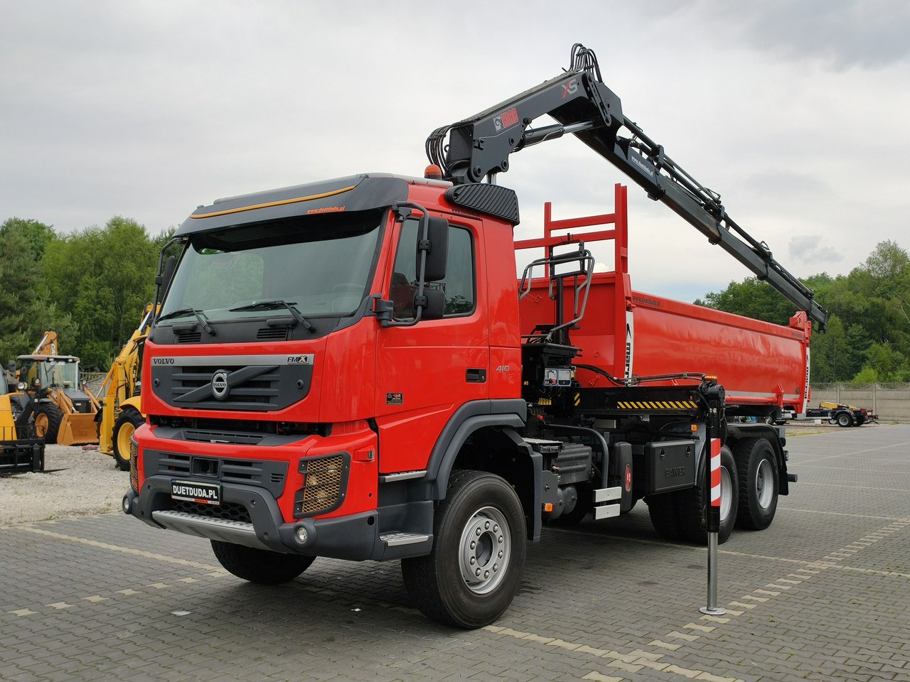 Volvo FMX 410 6x4 13L HDS Radiowy Hydroburta - Tipper, Crane truck: picture 1 Volvo FMX 410 6x4 13L HDS Radiowy Hydroburta - Tipper, Crane truck: picture 1