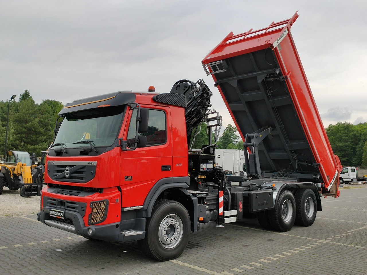 Volvo FMX 410 6x4 13L HDS Radiowy Hydroburta - Tipper, Crane truck: picture 2 Volvo FMX 410 6x4 13L HDS Radiowy Hydroburta - Tipper, Crane truck: picture 2