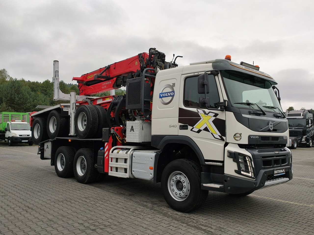 Volvo FMX 540 6x4 RETARDER PALFORET EPSILON S300L Do Drewna - Logging truck: picture 5 Volvo FMX 540 6x4 RETARDER PALFORET EPSILON S300L Do Drewna - Logging truck: picture 5