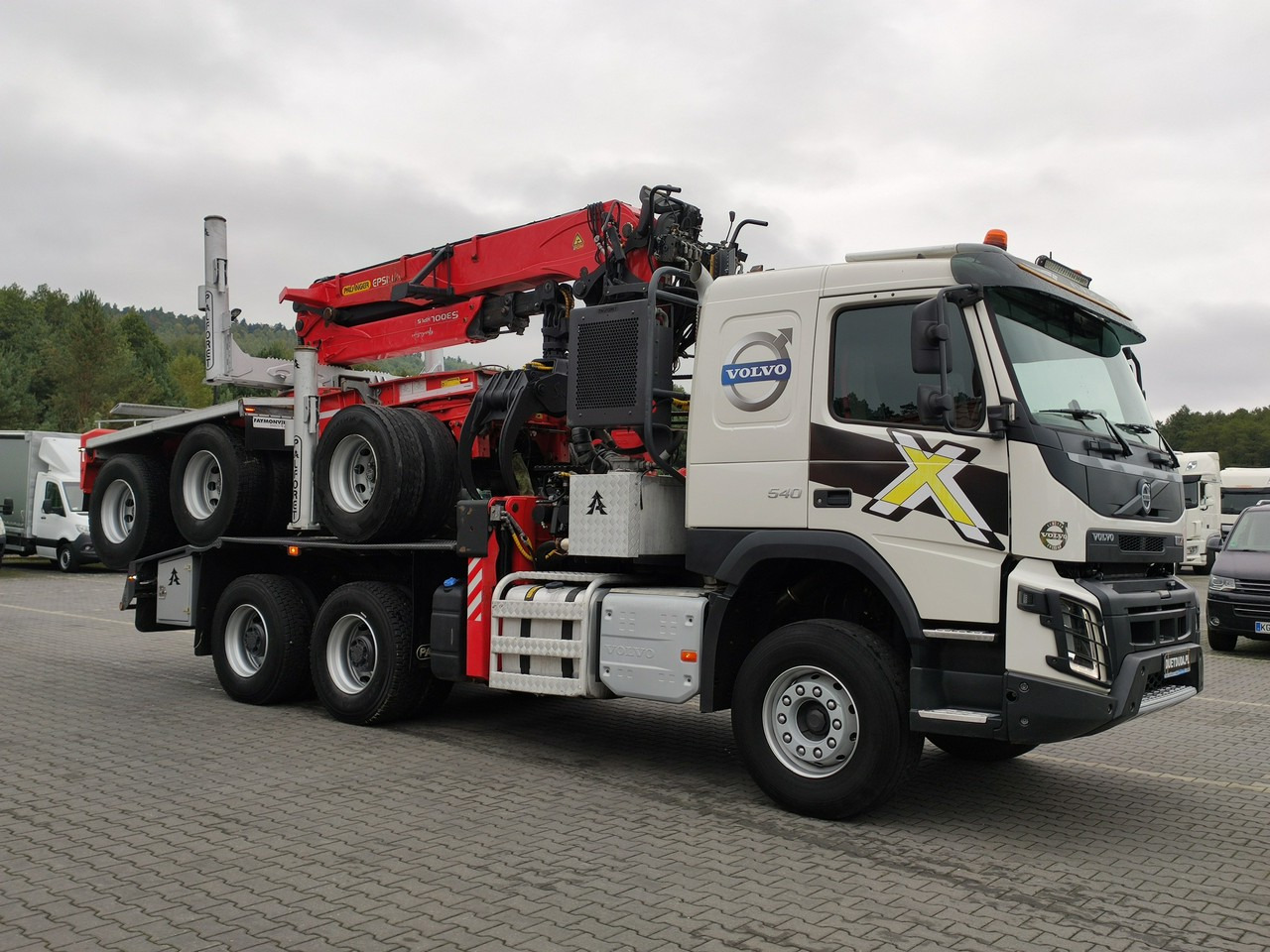 Volvo FMX 540 6x4 RETARDER PALFORET EPSILON S300L Do Drewna - Logging truck: picture 3 Volvo FMX 540 6x4 RETARDER PALFORET EPSILON S300L Do Drewna - Logging truck: picture 3