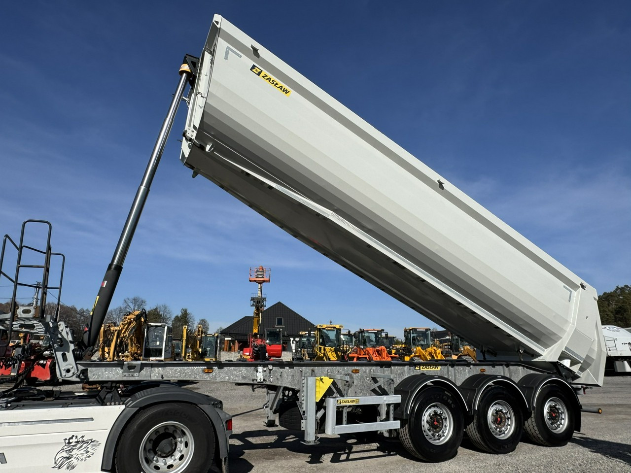 Zasław D-653A Mulda Stalowa Hardox 30m - Tipper semi-trailer: picture 2 Zasław D-653A Mulda Stalowa Hardox 30m - Tipper semi-trailer: picture 2