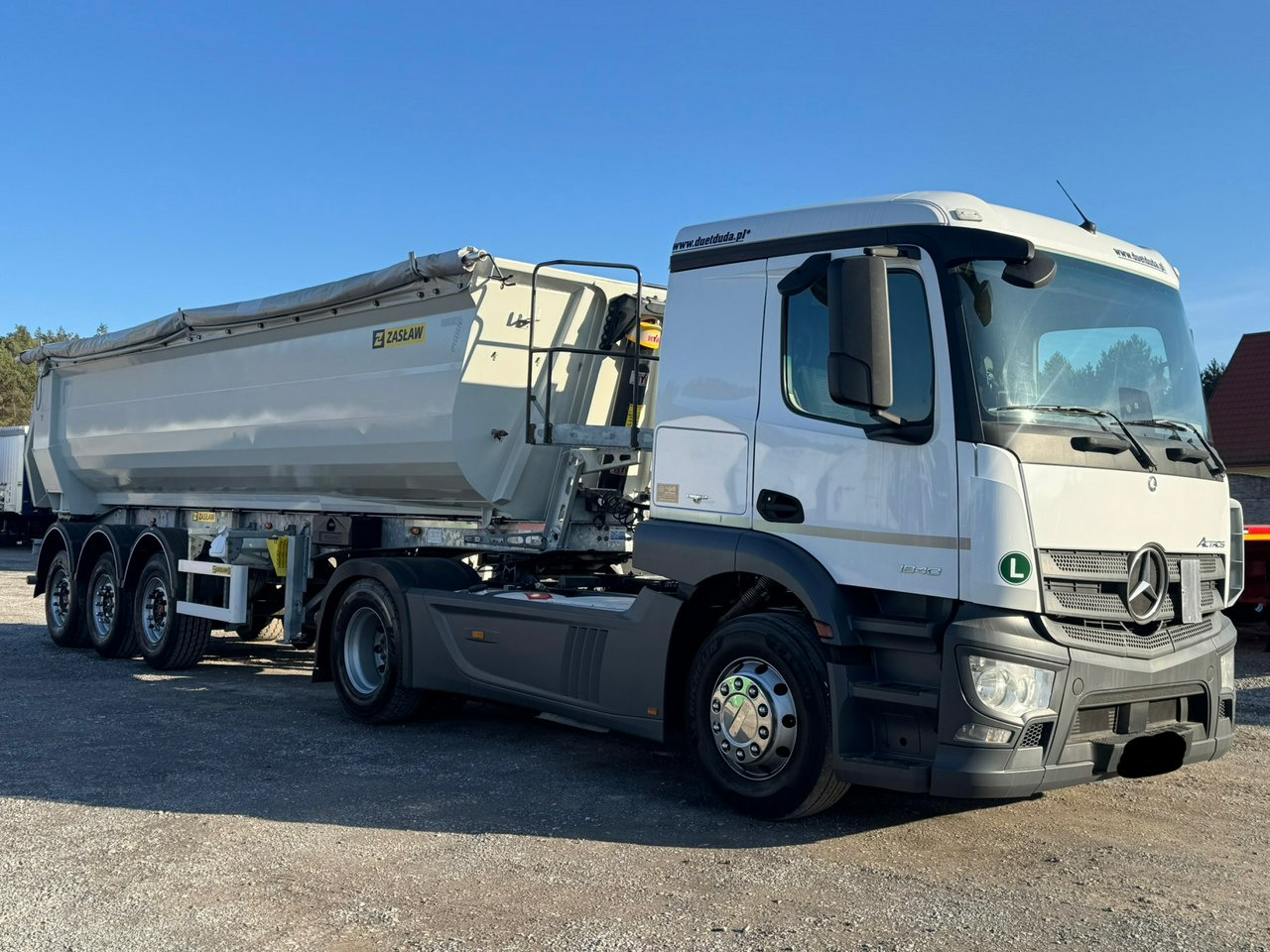 Zasław D-653A Mulda Stalowa Hardox 30m - Tipper semi-trailer: picture 4 Zasław D-653A Mulda Stalowa Hardox 30m - Tipper semi-trailer: picture 4