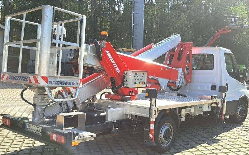 Truck mounted aerial platform Iveco Multitel MX210 Arbeitsbühne: picture 6