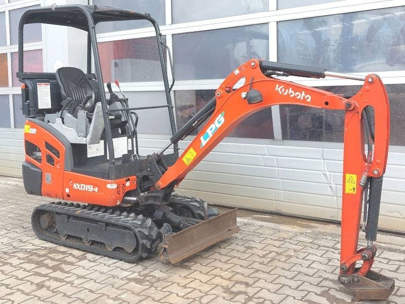 Kubota KX019-4 LPG - Mini excavator: picture 4 Kubota KX019-4 LPG - Mini excavator: picture 4