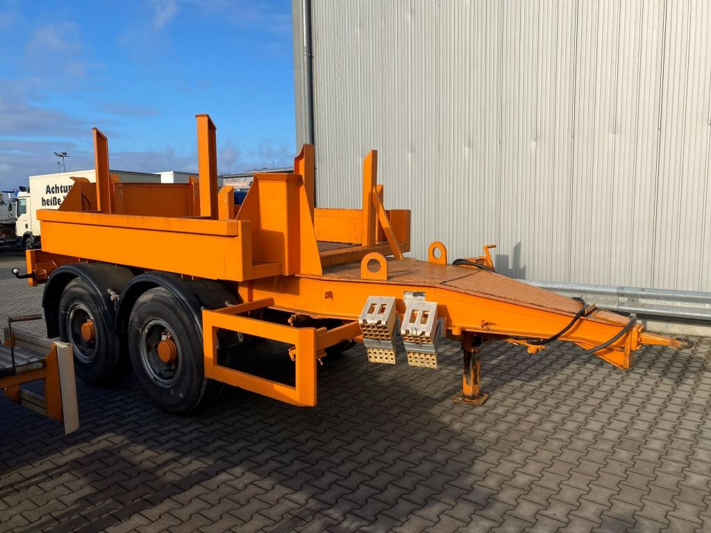 Eggers ZX 18E | 50mm Zugöse*Blatt*Trommel*SAF - Dropside/ Flatbed trailer: picture 1 Eggers ZX 18E | 50mm Zugöse*Blatt*Trommel*SAF - Dropside/ Flatbed trailer: picture 1