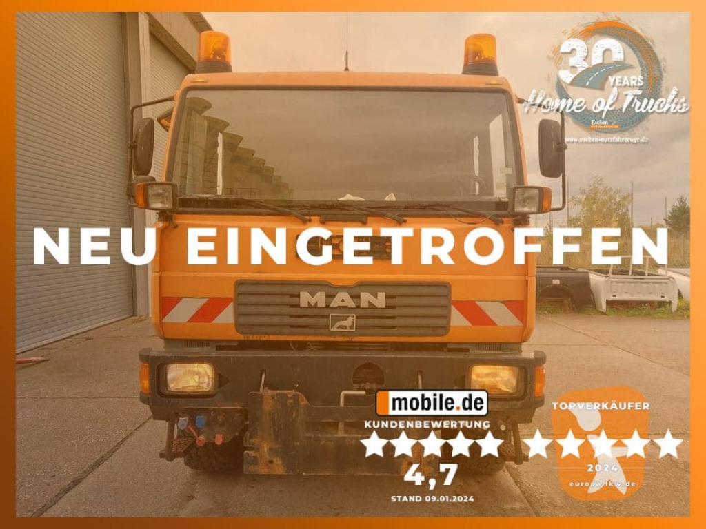 MAN LE 8.220 4x4 / Kran - Tipper, Crane truck: picture 1 MAN LE 8.220 4x4 / Kran - Tipper, Crane truck: picture 1