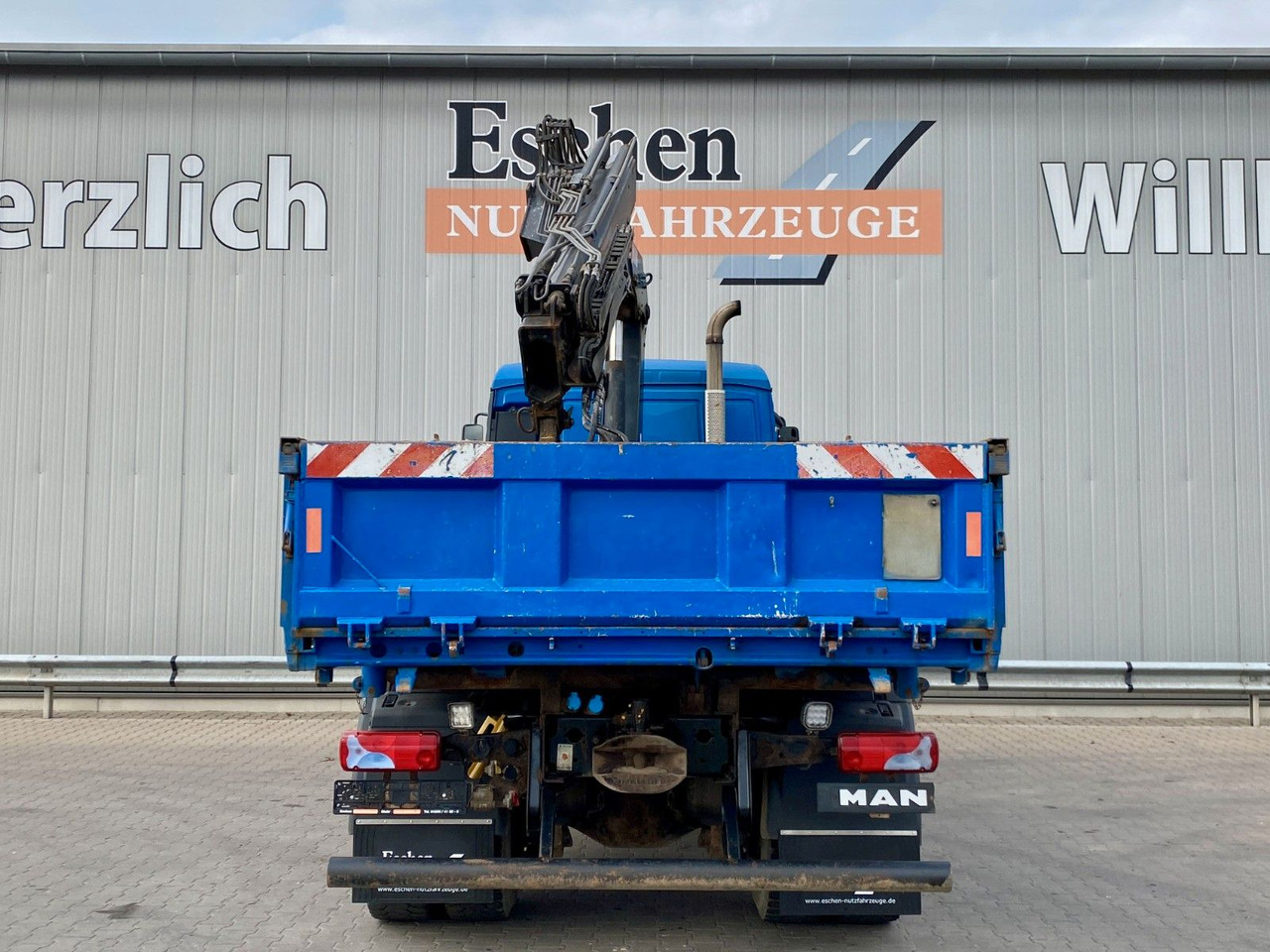 MAN TGA 18.360 4x4H BL Hiab Kran*Dautel Kipper*Klima - Tipper, Crane truck: picture 5 MAN TGA 18.360 4x4H BL Hiab Kran*Dautel Kipper*Klima - Tipper, Crane truck: picture 5