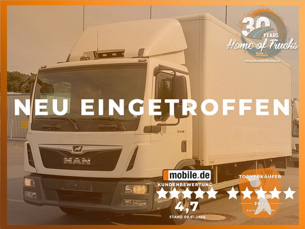 MAN TGL 8.190 Koffer/Seitentür/LBW - Box truck: picture 1 MAN TGL 8.190 Koffer/Seitentür/LBW - Box truck: picture 1