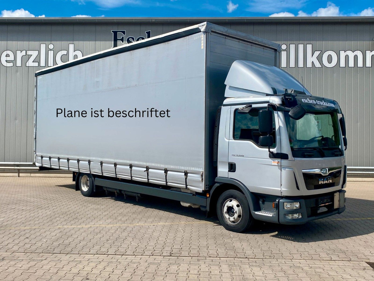 Curtain side van MAN TGL 8.220 I Pritsche Plane*Klima*2Tank*Automatik: picture 7