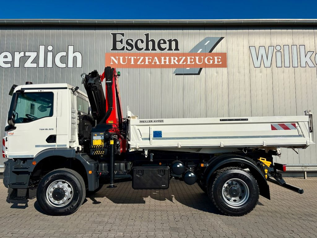MAN TGM 18.320 4x4BB MEILLER*Palfinger PK 14.501 - Tipper, Crane truck: picture 4 MAN TGM 18.320 4x4BB MEILLER*Palfinger PK 14.501 - Tipper, Crane truck: picture 4