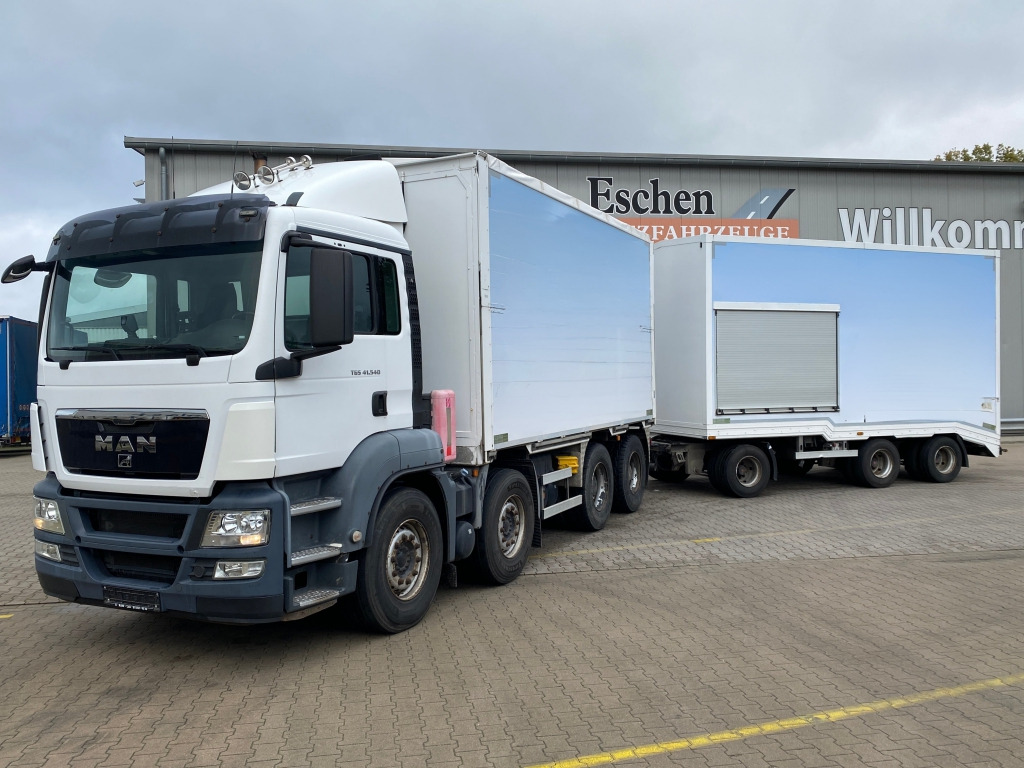 MAN TGS 41.540 8x4 BB Eichfahrzeug - Box truck: picture 4 MAN TGS 41.540 8x4 BB Eichfahrzeug - Box truck: picture 4