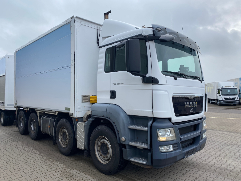 MAN TGS 41.540 8x4 BB Eichfahrzeug - Box truck: picture 2 MAN TGS 41.540 8x4 BB Eichfahrzeug - Box truck: picture 2