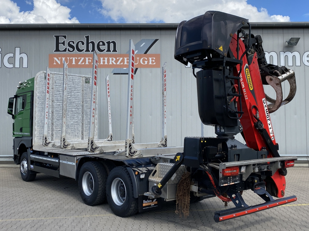 MAN TGX 33.580 6x4 BB Kurzholzaufbau / Kran - Logging truck, Crane truck: picture 3 MAN TGX 33.580 6x4 BB Kurzholzaufbau / Kran - Logging truck, Crane truck: picture 3