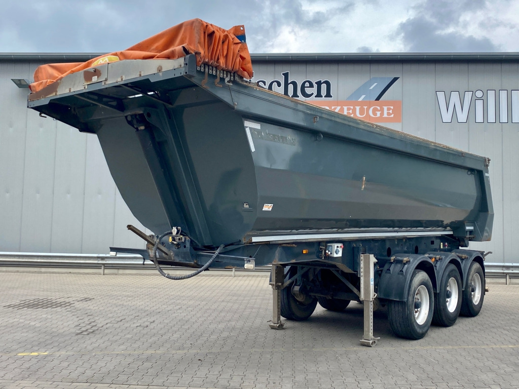 Meiller KISA 3 / Stahl-Halbschalenmulde - Tipper semi-trailer: picture 1 Meiller KISA 3 / Stahl-Halbschalenmulde - Tipper semi-trailer: picture 1