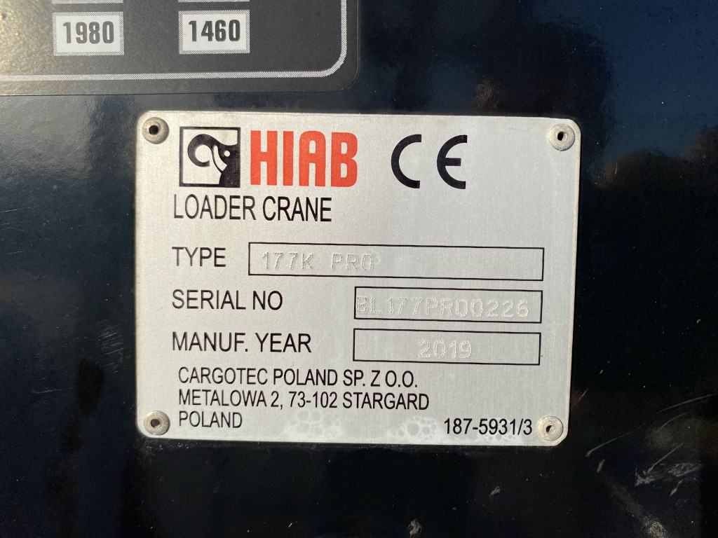 Dropside/ Flatbed truck, Crane truck Mercedes-Benz 2545 L 6x2 Arocs / HIAB 177 K Pro Kran: picture 19