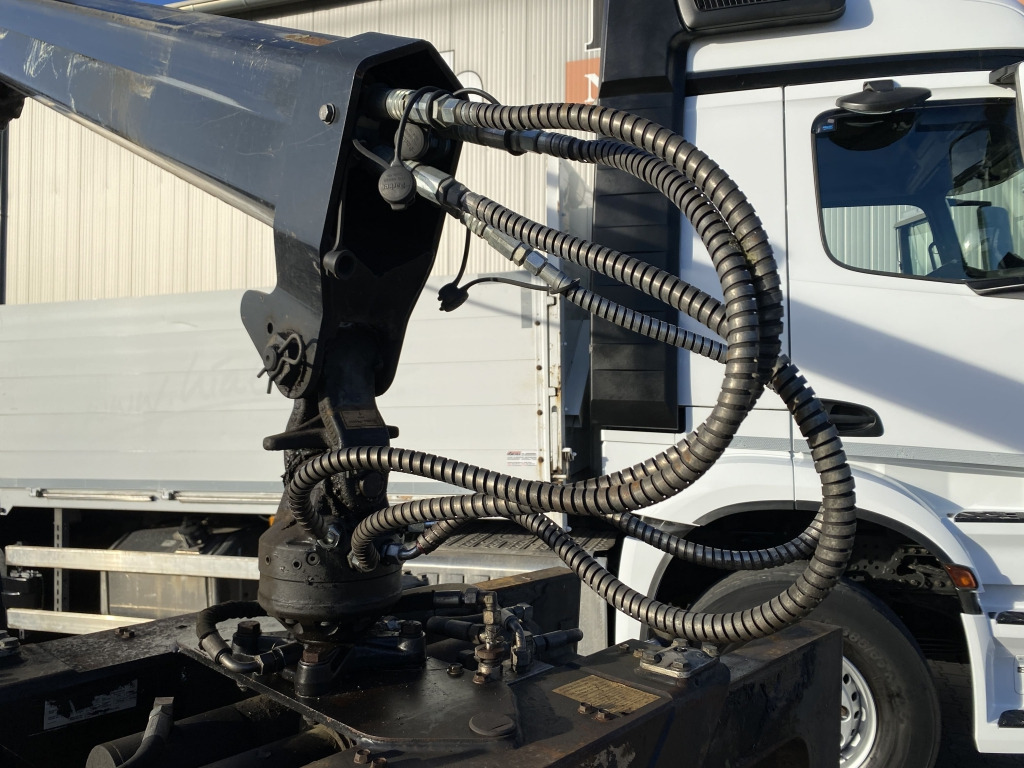 Dropside/ Flatbed truck, Crane truck Mercedes-Benz 2545 L 6x2 Arocs / HIAB 177 K Pro Kran: picture 14