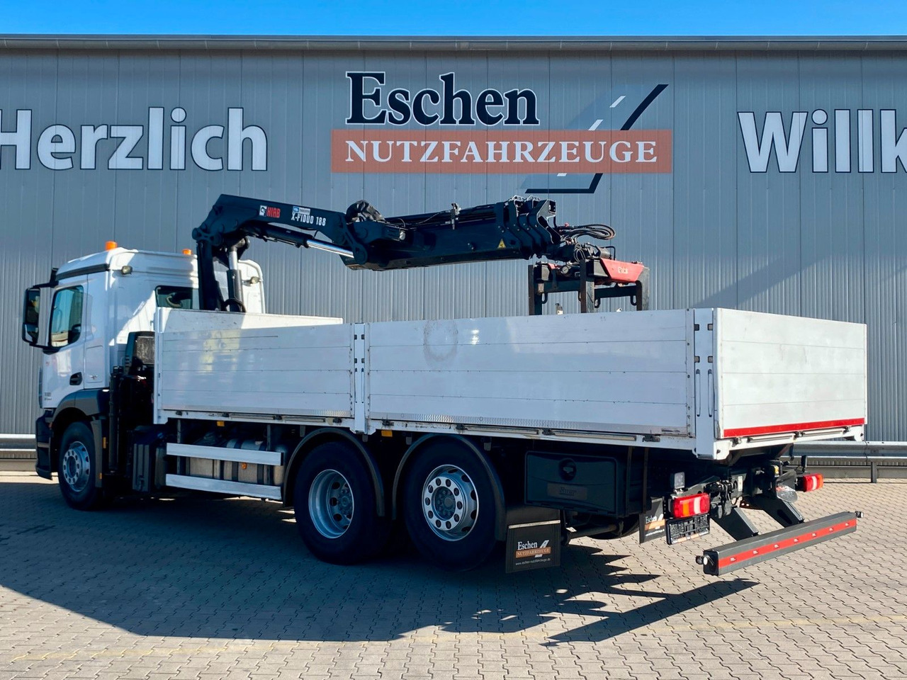 Mercedes-Benz Antos 2533 6x2 | X-HIDUO 188/ES-3*AHK*5+6.Kreis - Dropside/ Flatbed truck, Crane truck: picture 4 Mercedes-Benz Antos 2533 6x2 | X-HIDUO 188/ES-3*AHK*5+6.Kreis - Dropside/ Flatbed truck, Crane truck: picture 4