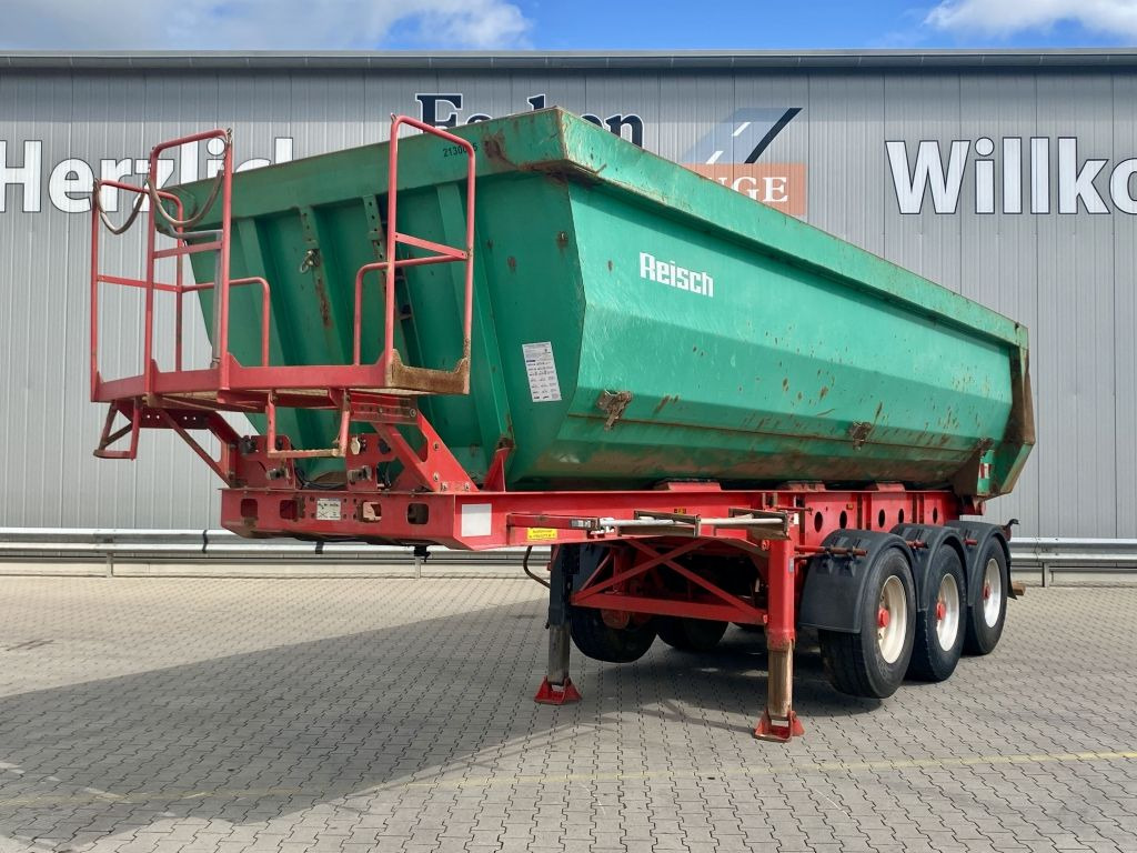 Reisch RHKS-35/24 SSC Stahl 26m³*DEFEKT | Luft-Lift*EBS - Tipper semi-trailer: picture 1 Reisch RHKS-35/24 SSC Stahl 26m³*DEFEKT | Luft-Lift*EBS - Tipper semi-trailer: picture 1
