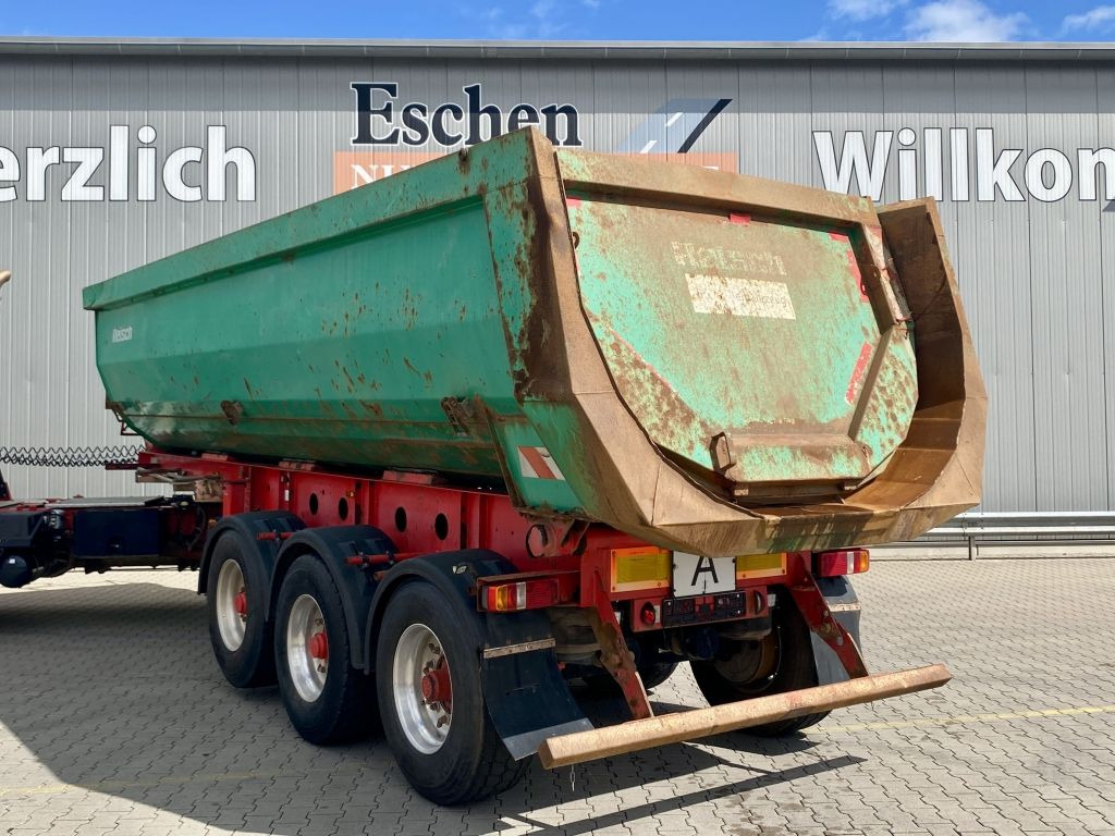 Reisch RHKS-35/24 SSC Stahl 26m³*DEFEKT | Luft-Lift*EBS - Tipper semi-trailer: picture 3 Reisch RHKS-35/24 SSC Stahl 26m³*DEFEKT | Luft-Lift*EBS - Tipper semi-trailer: picture 3