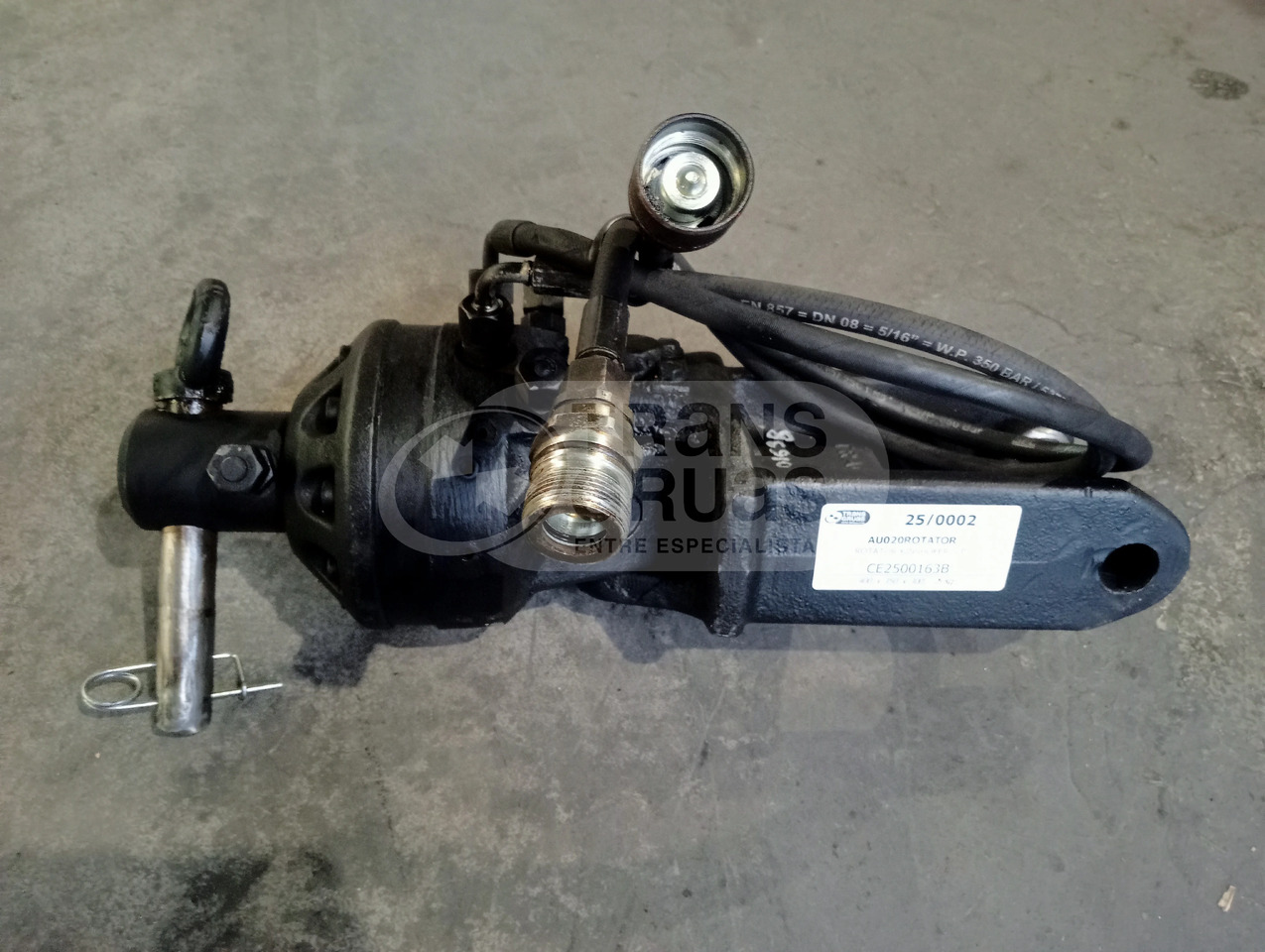 Rotator Kinshofer ocasión 4.500 Kg - Attachment: picture 3 Rotator Kinshofer ocasión 4.500 Kg - Attachment: picture 3