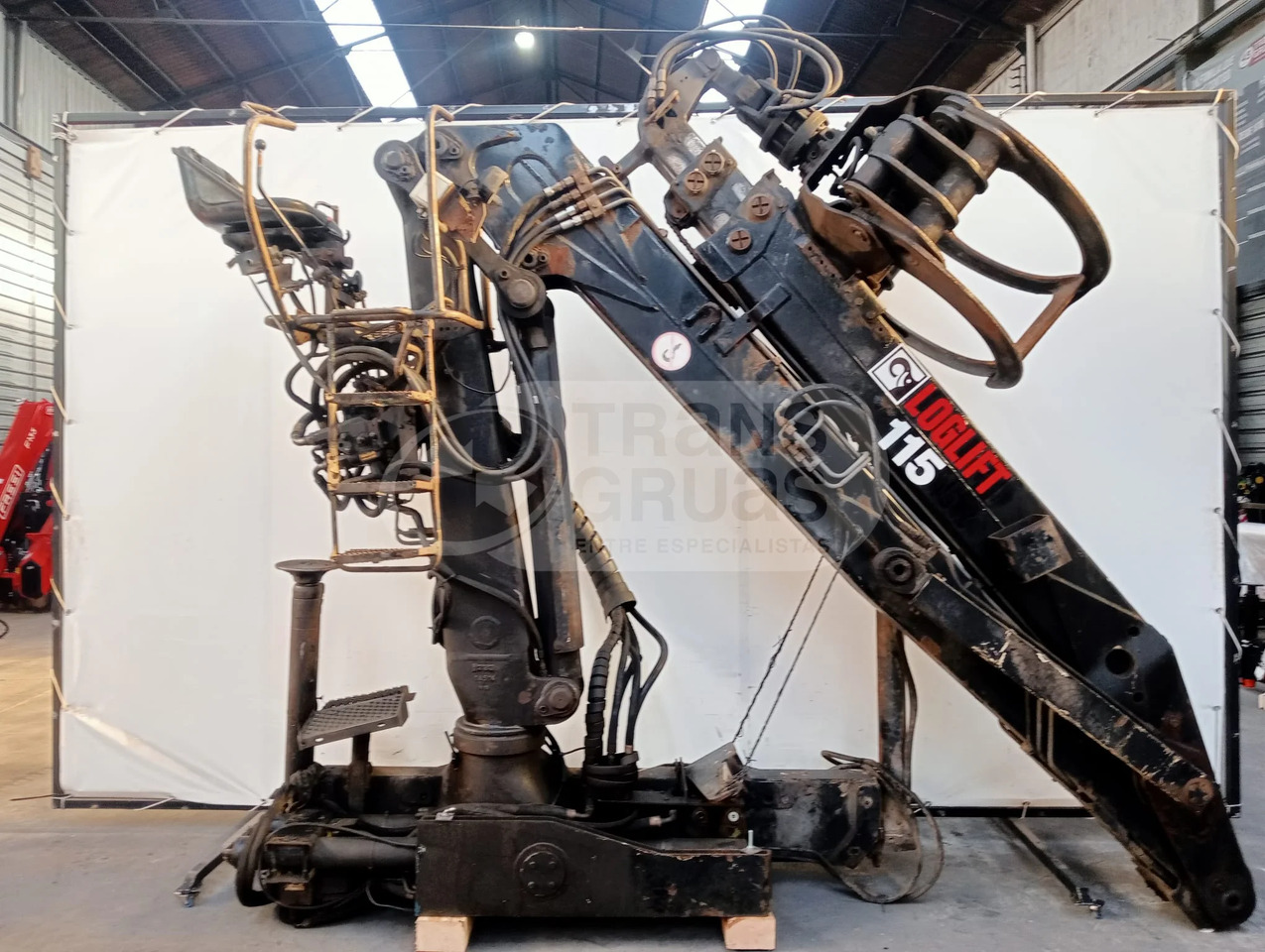 Grúa forestal F115 ZT 93A - Loader crane: picture 2 Grúa forestal F115 ZT 93A - Loader crane: picture 2