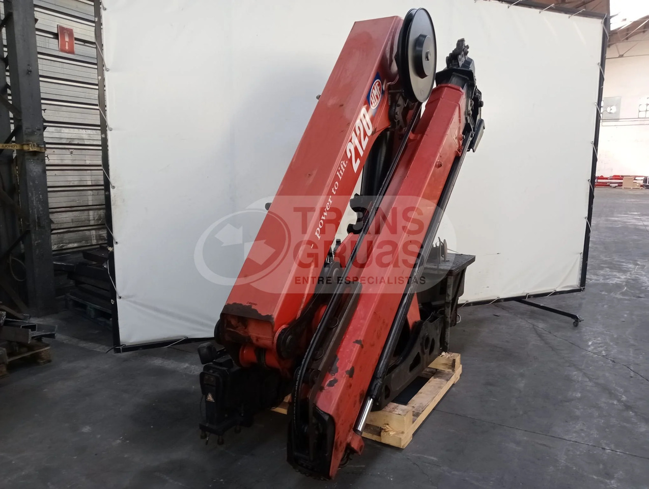 Grúa hidráulica HMF 2120 K RC - Loader crane: picture 4 Grúa hidráulica HMF 2120 K RC - Loader crane: picture 4