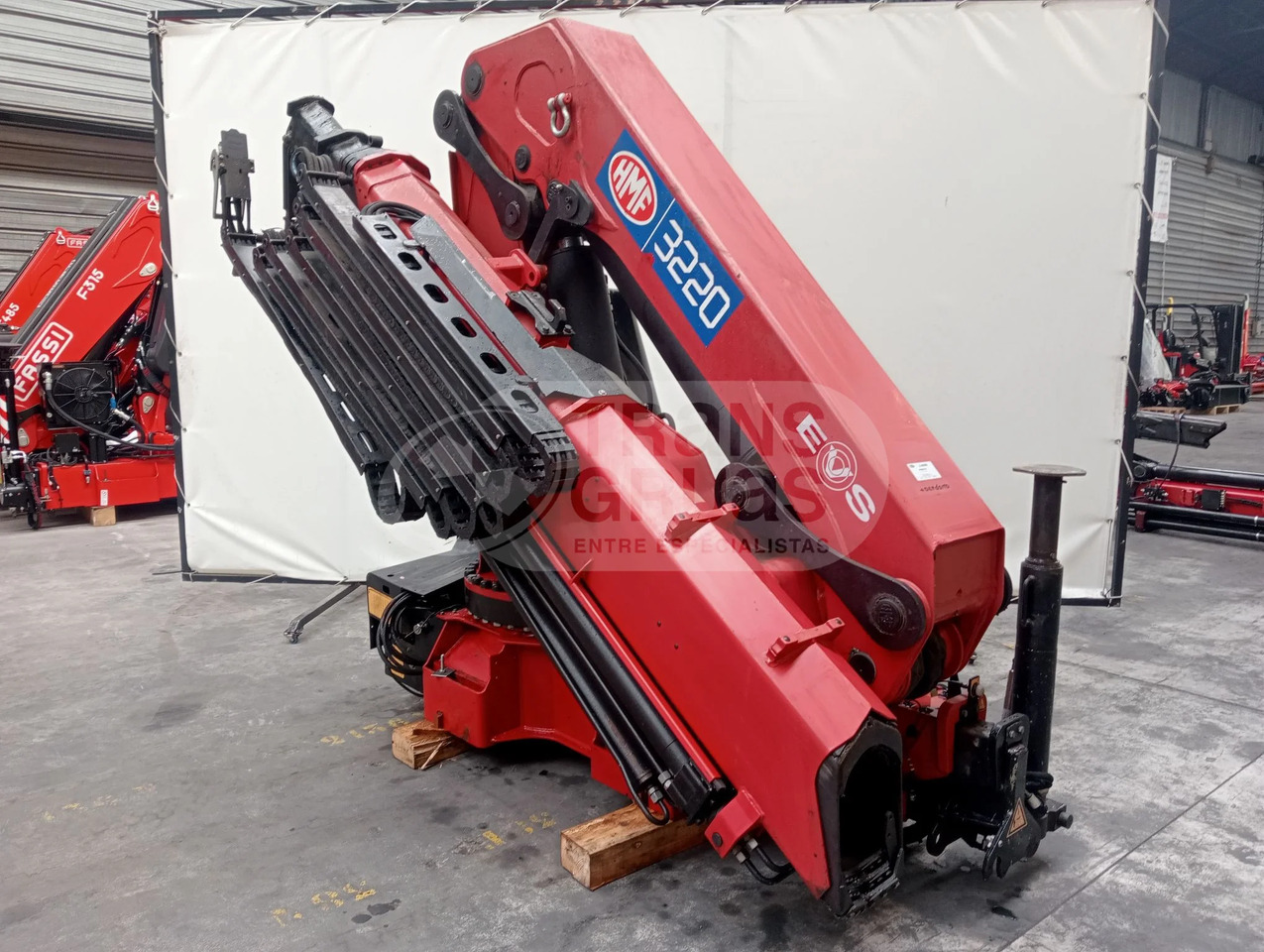 Grúa hidráulica HMF 3220 K6 - Loader crane: picture 4 Grúa hidráulica HMF 3220 K6 - Loader crane: picture 4