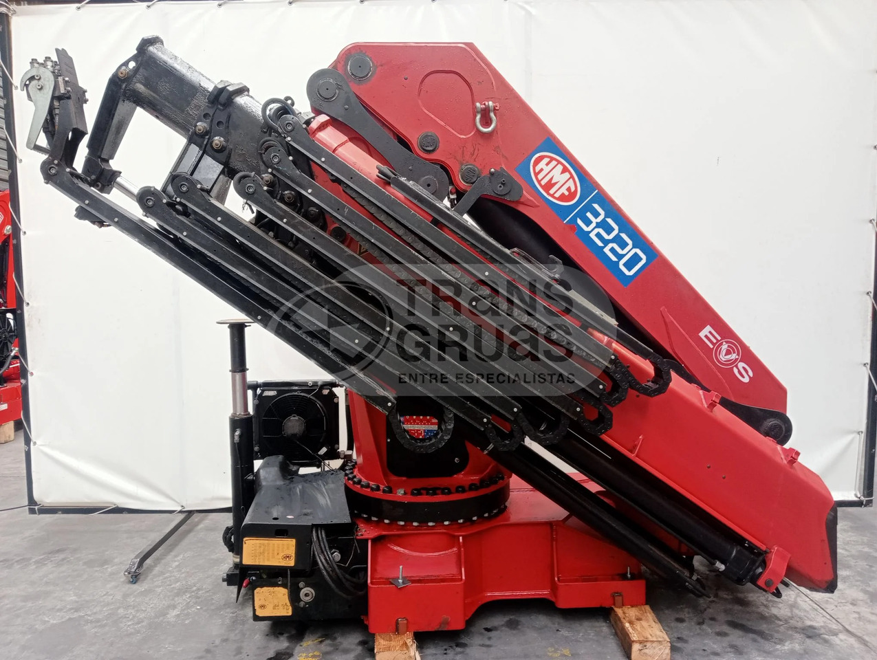 Grúa hidráulica HMF 3220 K6 - Loader crane: picture 3 Grúa hidráulica HMF 3220 K6 - Loader crane: picture 3