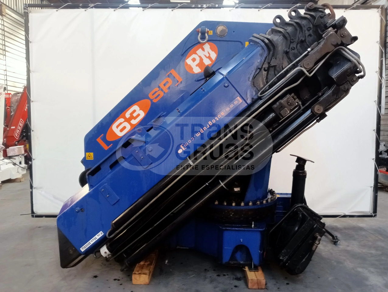 Grúa hidráulica PM 63 - Loader crane: picture 1 Grúa hidráulica PM 63 - Loader crane: picture 1