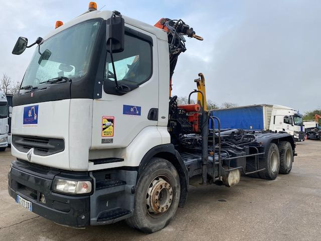 Renault Premium 370 - Hook lift truck, Crane truck: picture 5 Renault Premium 370 - Hook lift truck, Crane truck: picture 5