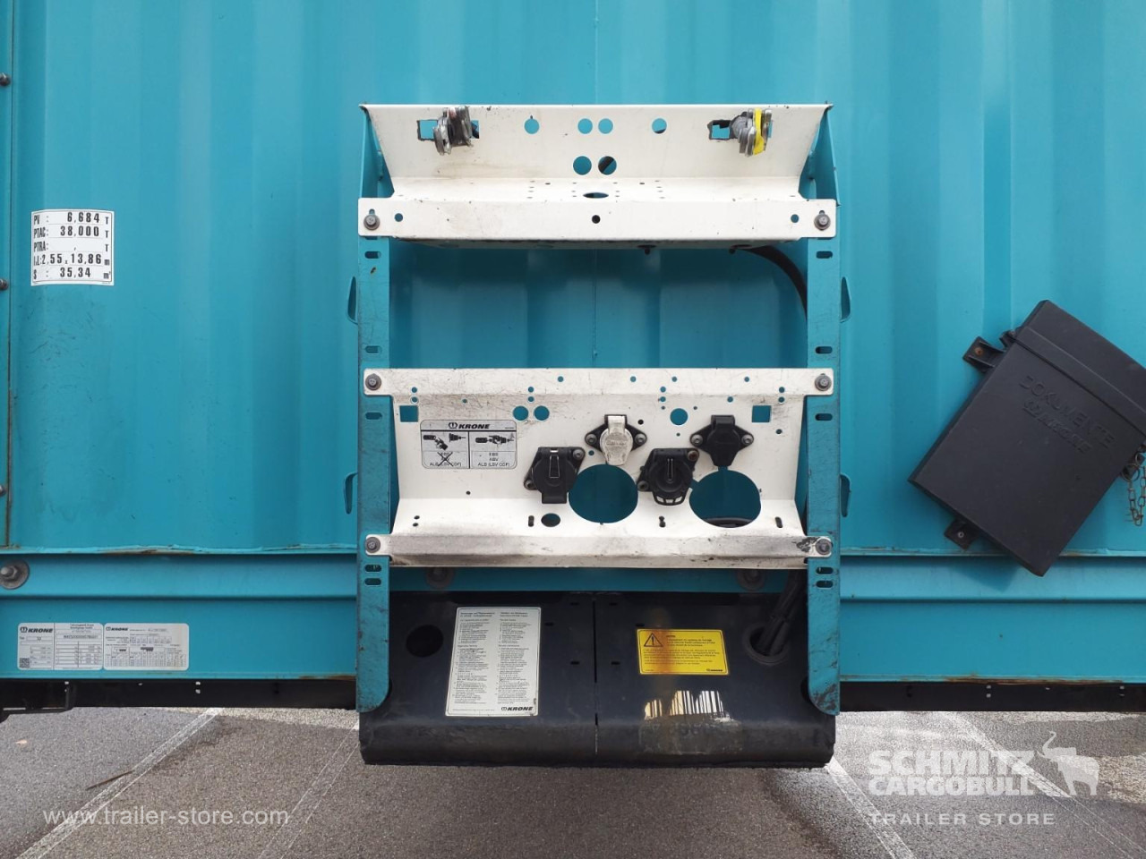 KRONE Curtainsider Dropside - Curtainsider semi-trailer: picture 2 KRONE Curtainsider Dropside - Curtainsider semi-trailer: picture 2